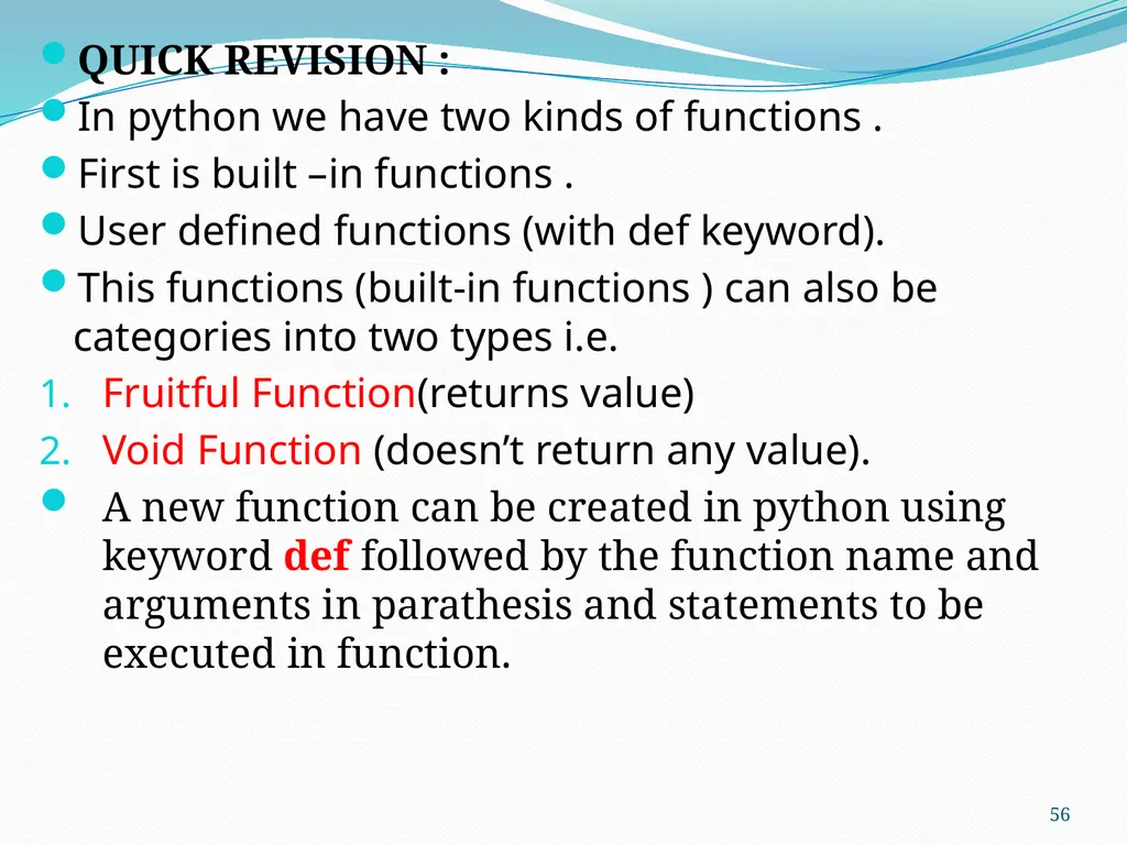 PYTHON PROGRAMMING UNIT II PROF.AJAY PASHANKAR - slide 56 of 58