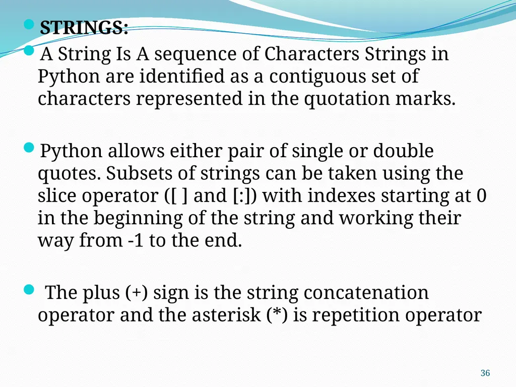 PYTHON PROGRAMMING UNIT II PROF.AJAY PASHANKAR - slide 36 of 58