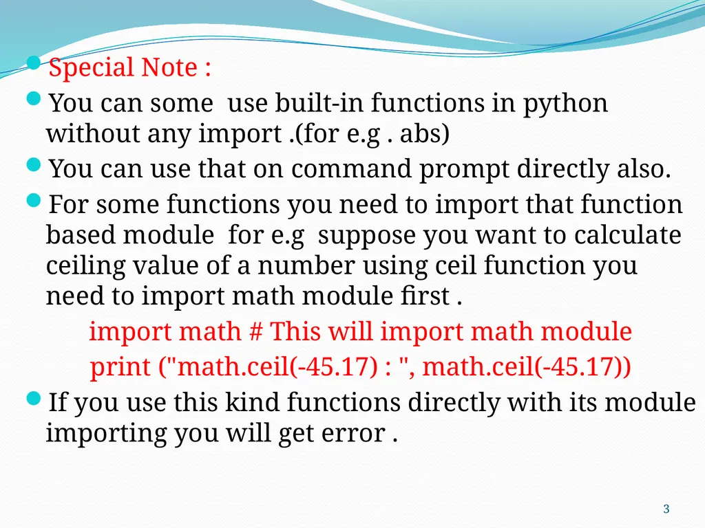 PYTHON PROGRAMMING UNIT II PROF.AJAY PASHANKAR - slide 3 of 58