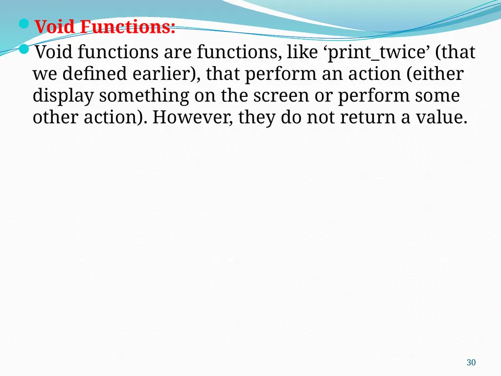PYTHON PROGRAMMING UNIT II PROF.AJAY PASHANKAR - slide 30 of 58