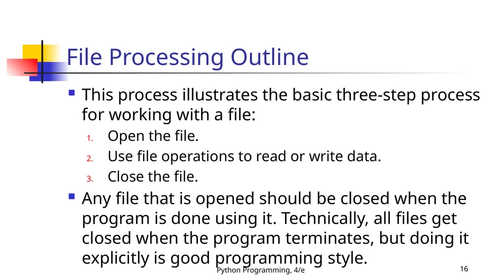 Python Programming, 4/e 1 Python Programming: An - slide 16 of 109
