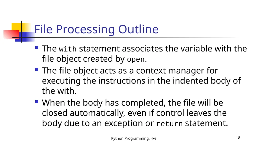 Python Programming, 4/e 1 Python Programming: An - slide 18 of 109