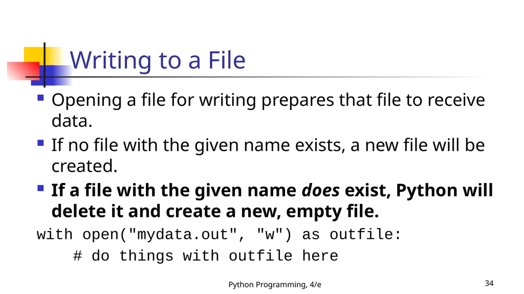 Python Programming, 4/e 1 Python Programming: An - slide 34 of 109
