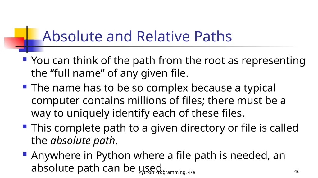 Python Programming, 4/e 1 Python Programming: An - slide 46 of 109