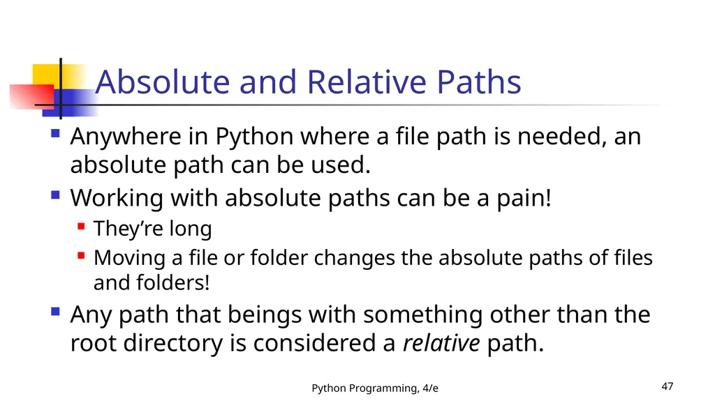 Python Programming, 4/e 1 Python Programming: An - slide 47 of 109