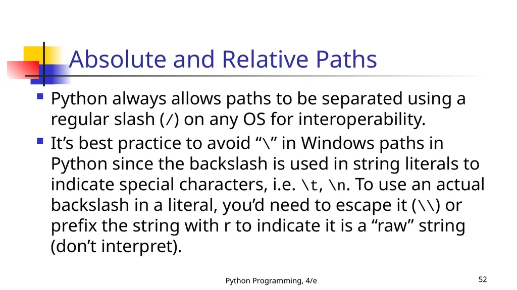 Python Programming, 4/e 1 Python Programming: An - slide 52 of 109