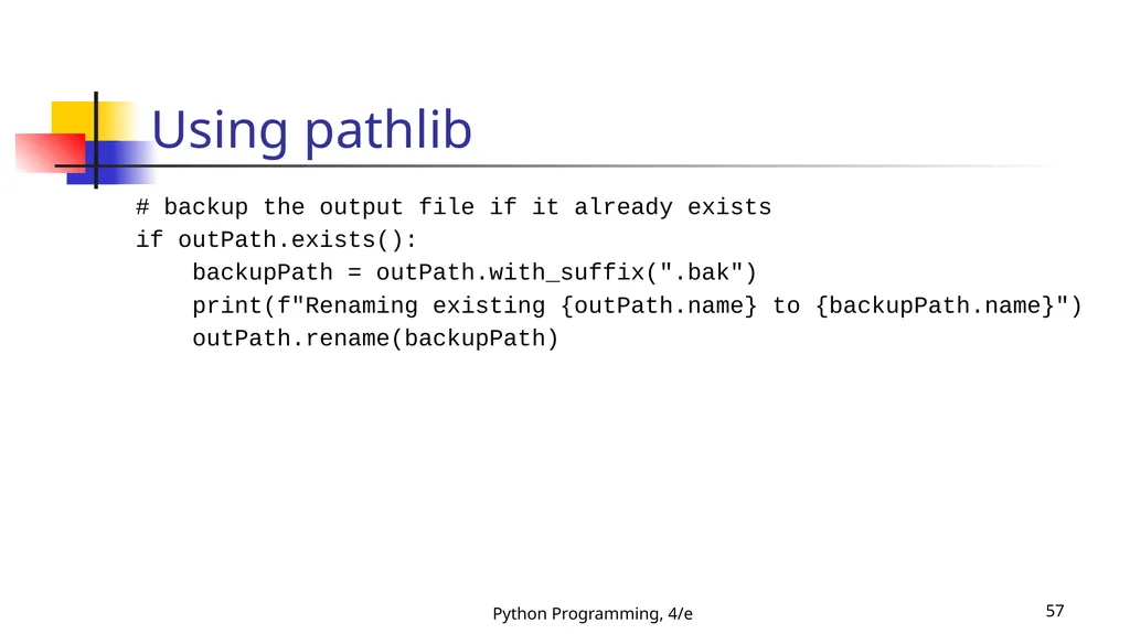 Python Programming, 4/e 1 Python Programming: An - slide 57 of 109
