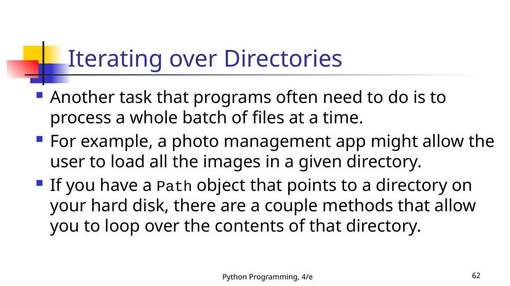 Python Programming, 4/e 1 Python Programming: An - slide 62 of 109