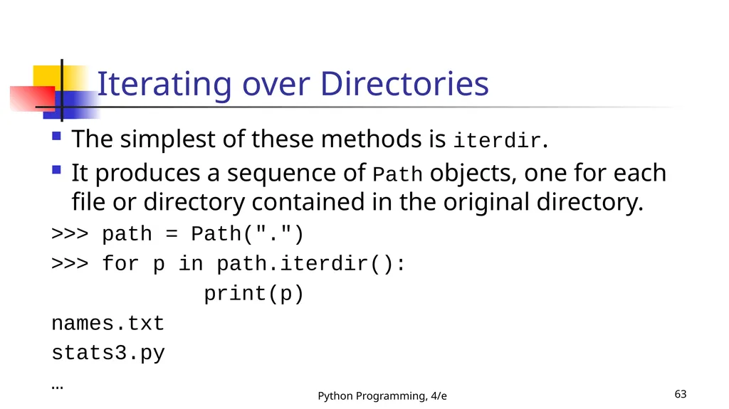 Python Programming, 4/e 1 Python Programming: An - slide 63 of 109
