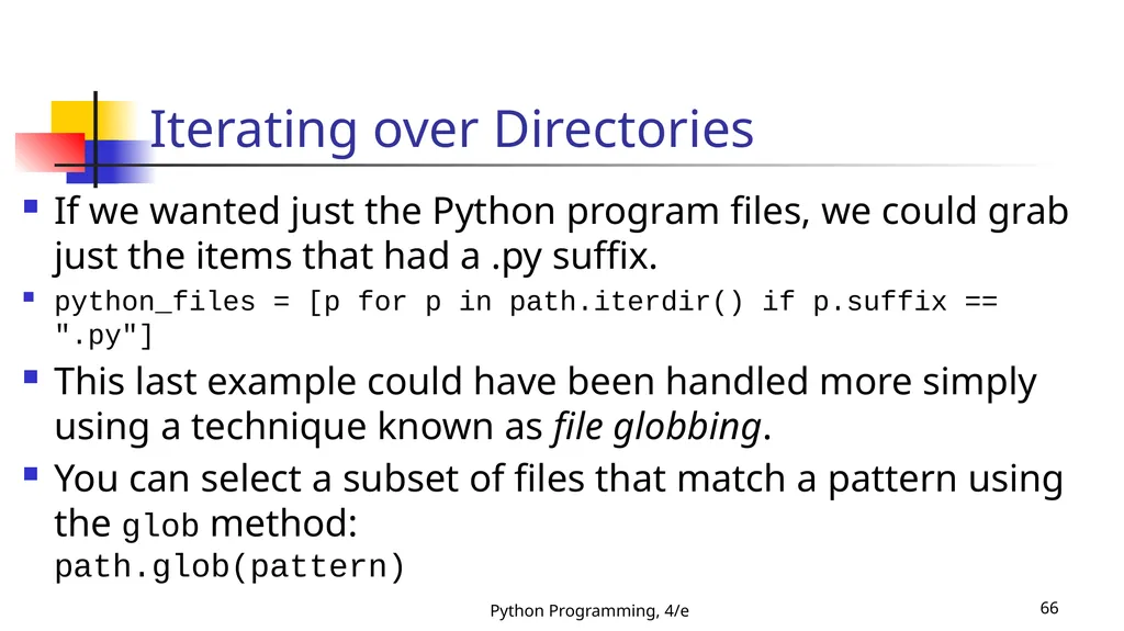 Python Programming, 4/e 1 Python Programming: An - slide 66 of 109