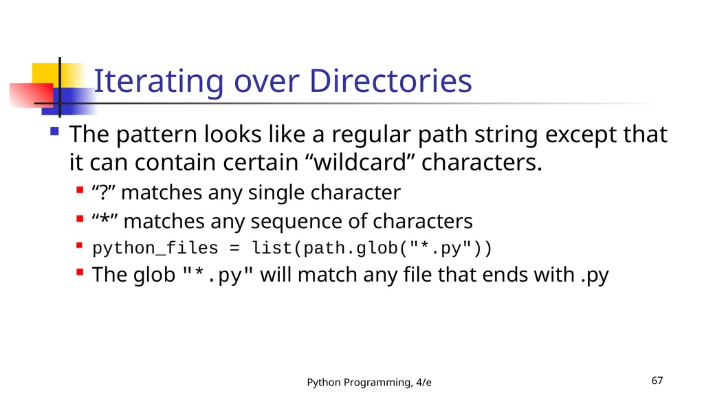 Python Programming, 4/e 1 Python Programming: An - slide 67 of 109
