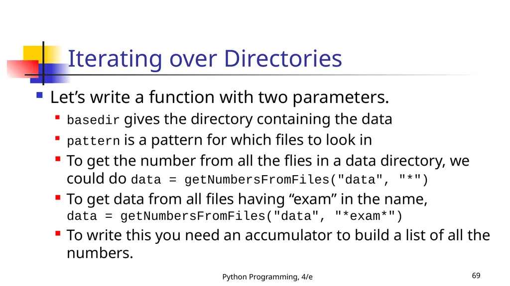 Python Programming, 4/e 1 Python Programming: An - slide 69 of 109