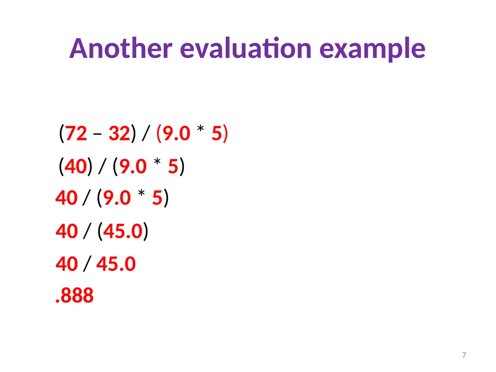 Introduction to Python and programming Ruth - slide 7 of 24