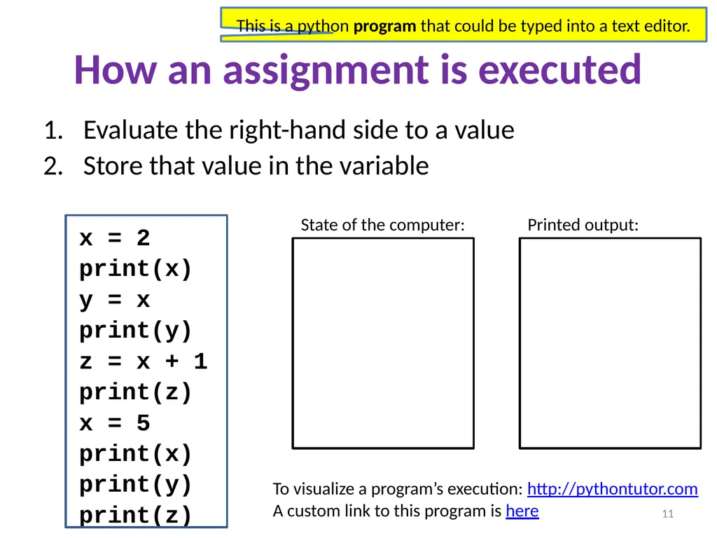 Introduction to Python and programming Ruth - slide 11 of 24