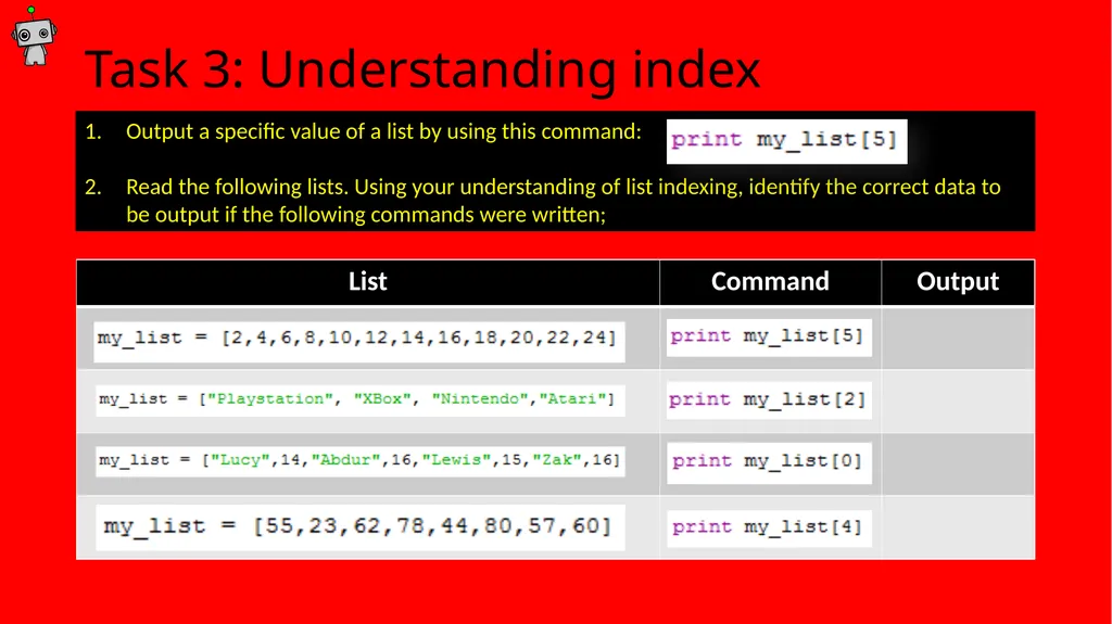 Introduction to Python Programming Part 5: Arrays - slide 12 of 23