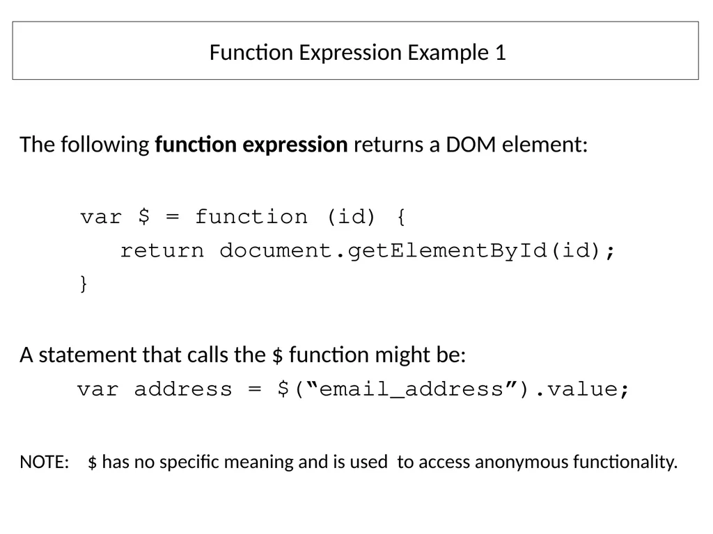 JavaScript Basics Topics Overview Syntactic - slide 20 of 30