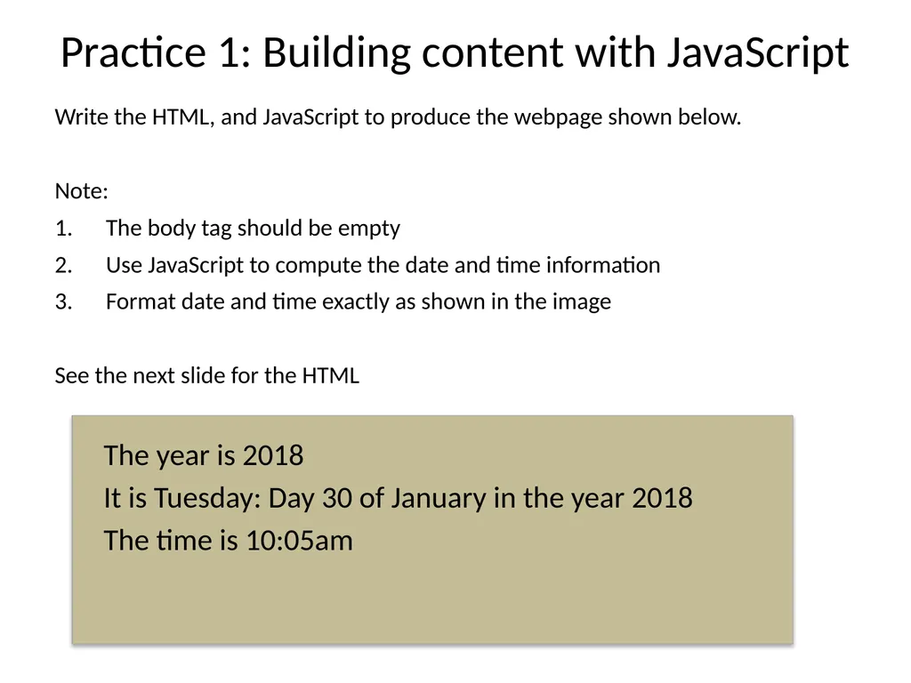 JavaScript Basics Topics Overview Syntactic - slide 14 of 30