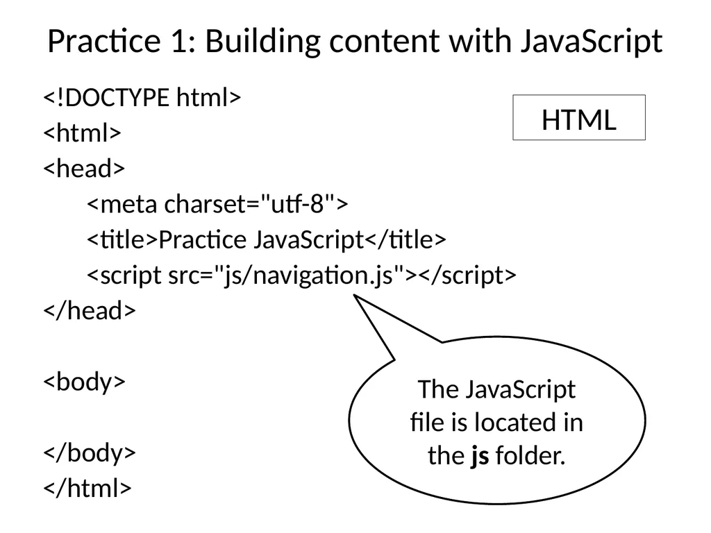 JavaScript Basics Topics Overview Syntactic - slide 15 of 30