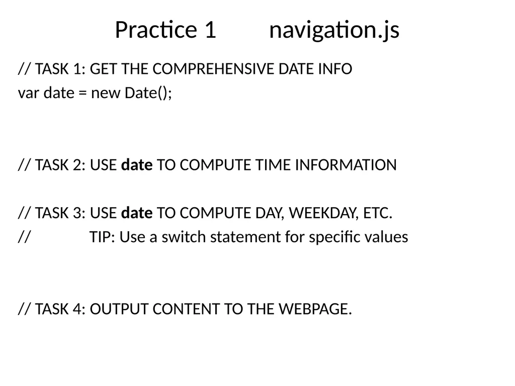 JavaScript Basics Topics Overview Syntactic - slide 16 of 30