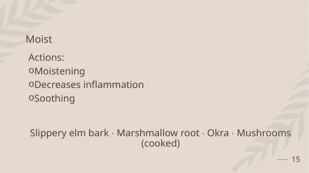 A Sensory Journey Through Herbs: Culinary and - slide 15 of 22