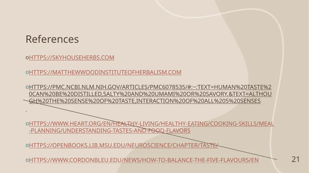 A Sensory Journey Through Herbs: Culinary and - slide 21 of 22