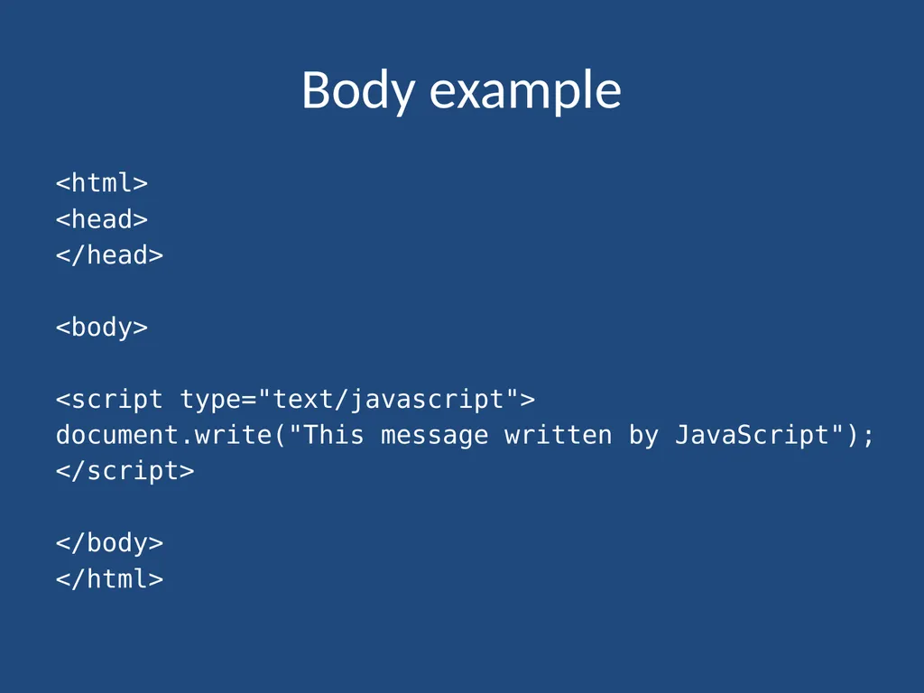 JavaScript CMPT 281 Outline Introduction to - slide 22 of 47