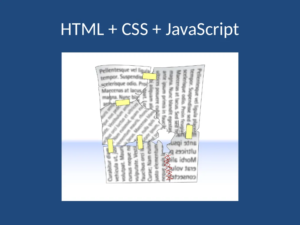 JavaScript CMPT 281 Outline Introduction to - slide 8 of 47
