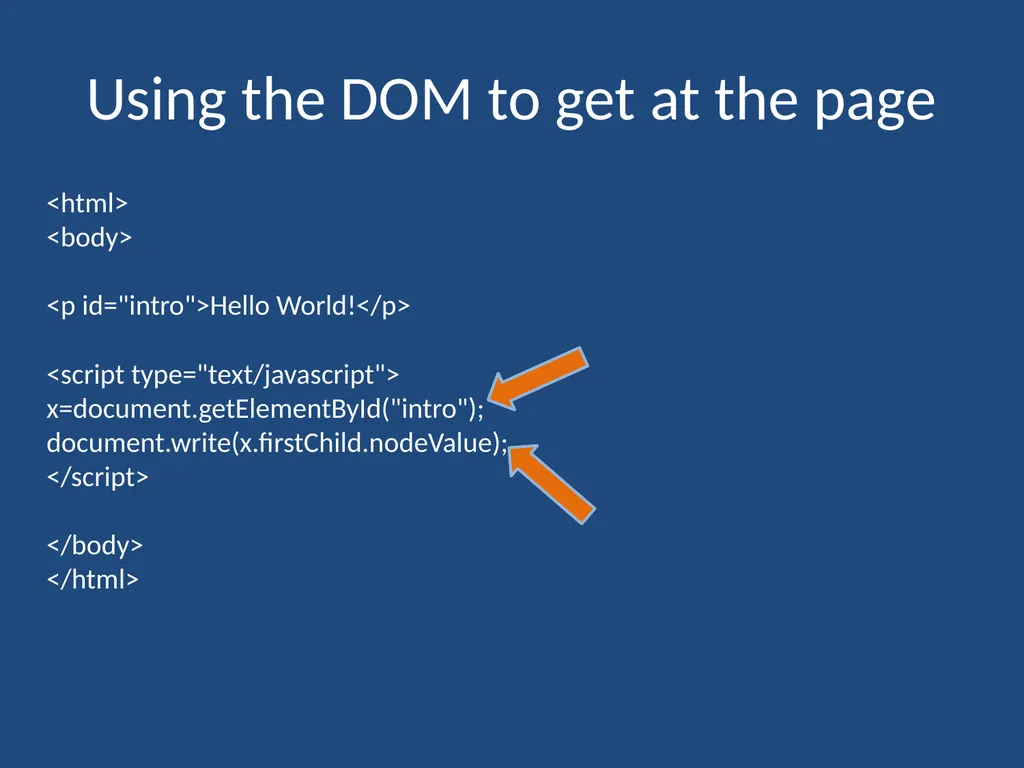 JavaScript CMPT 281 Outline Introduction to - slide 29 of 47