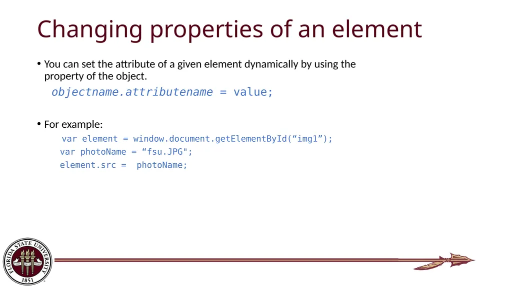 CGS 3066: Web Programming and Design Fall 2019 - slide 25 of 29