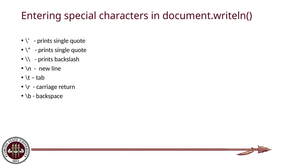 CGS 3066: Web Programming and Design Fall 2019 - slide 7 of 29