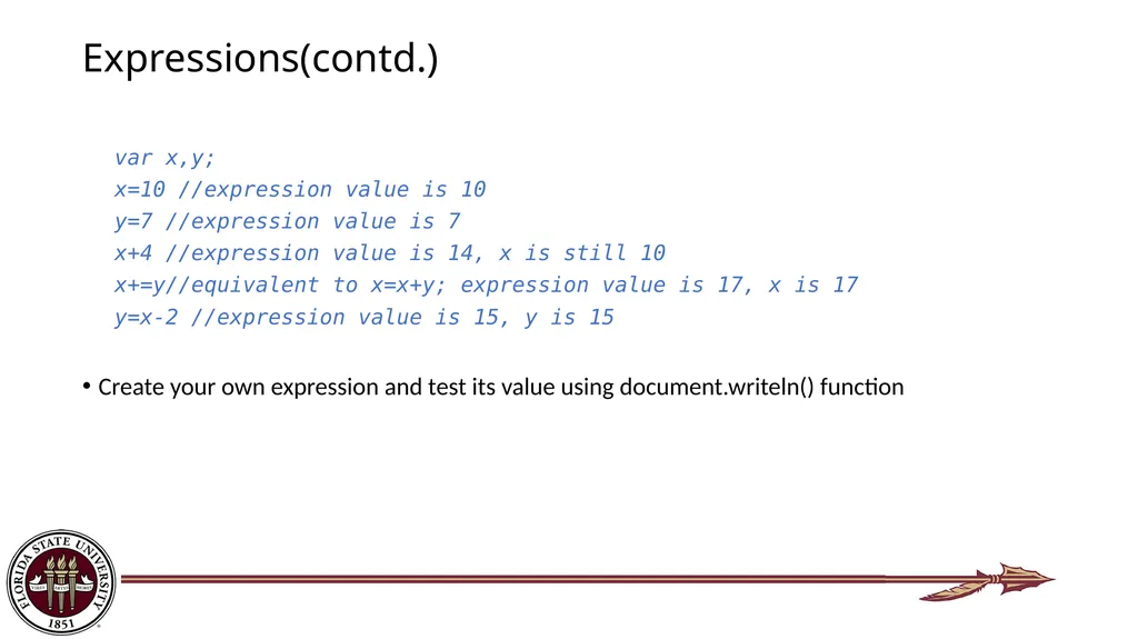 CGS 3066: Web Programming and Design Fall 2019 - slide 3 of 29