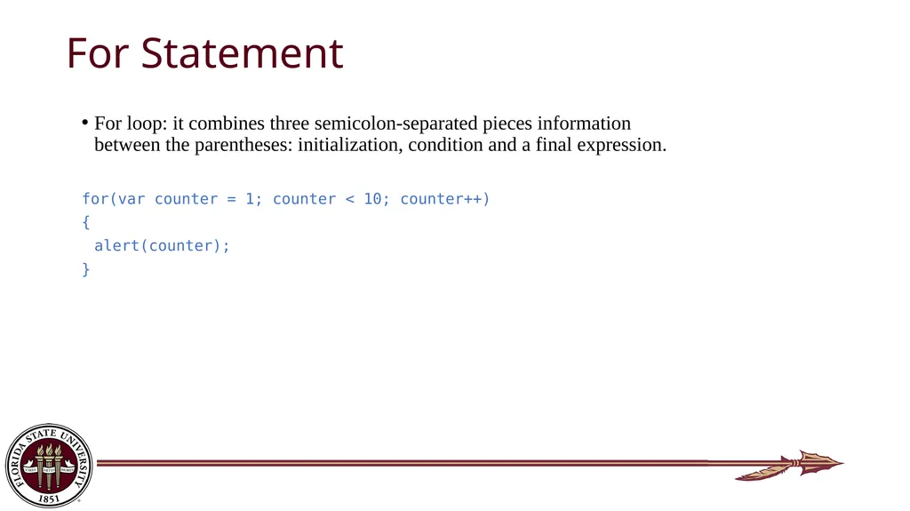 CGS 3066: Web Programming and Design Fall 2019 - slide 11 of 29