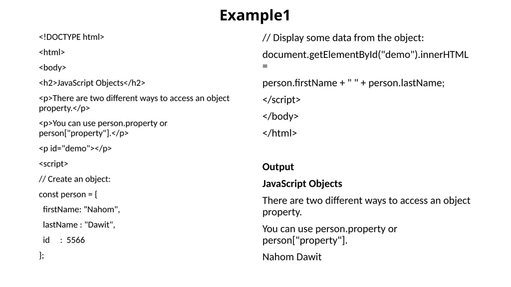 Chapter 4 JavaScript Internet Programming I: - slide 45 of 59