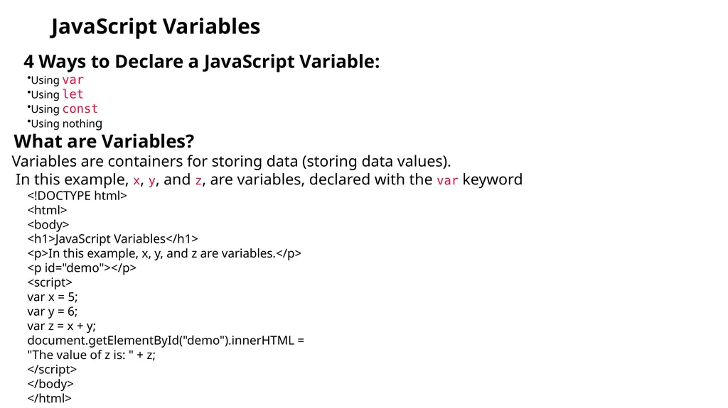 Chapter 4 JavaScript Internet Programming I: - slide 26 of 59
