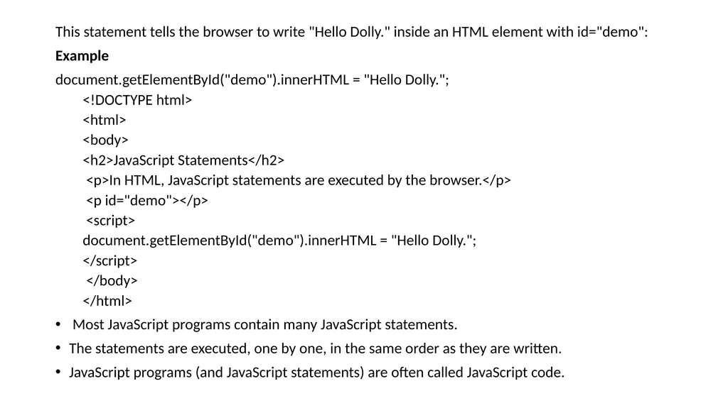 Chapter 4 JavaScript Internet Programming I: - slide 20 of 59