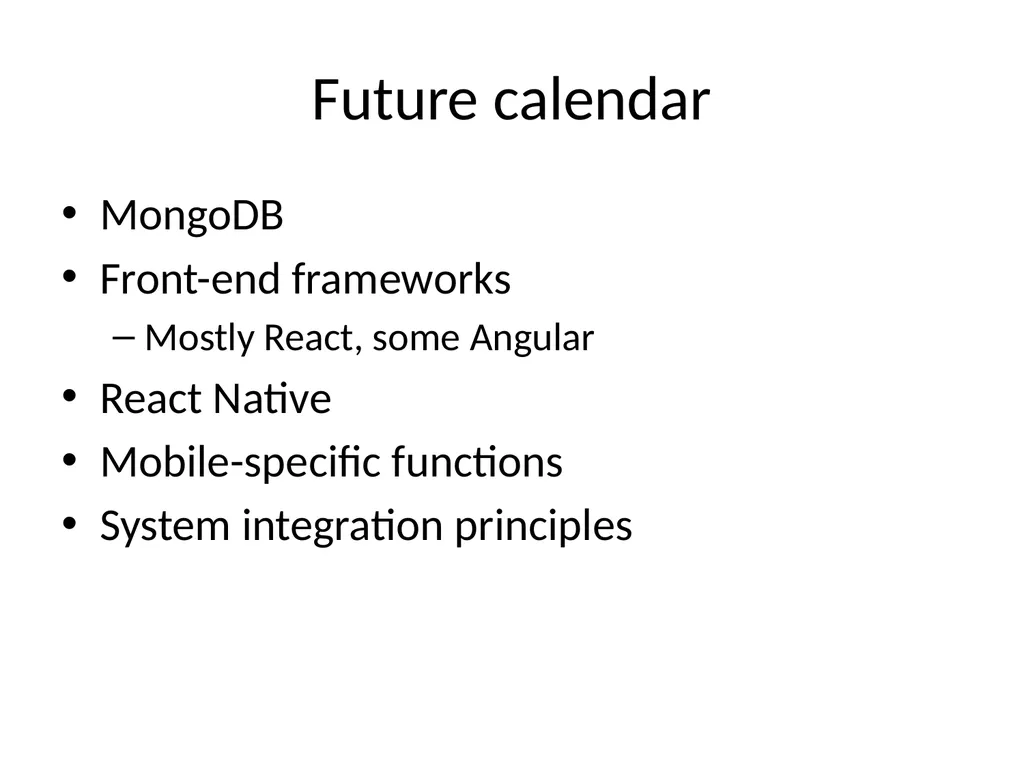 NodeJS 3rd October 2019 The MEAN stack - slide 32 of 32