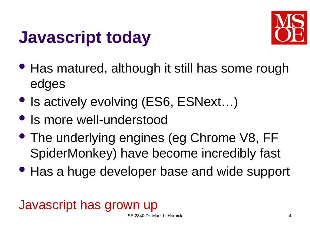 SE-2840 Dr. Mark L. Hornick 1 Server-side - slide 4 of 18