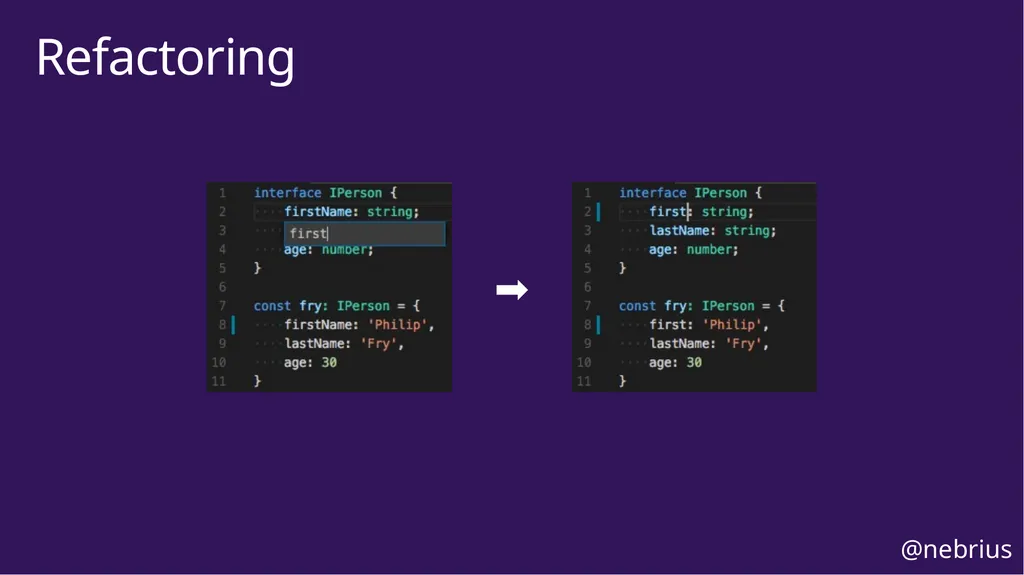 TypeScript in Practice Bryan Hughes, Ph.D. - slide 11 of 34