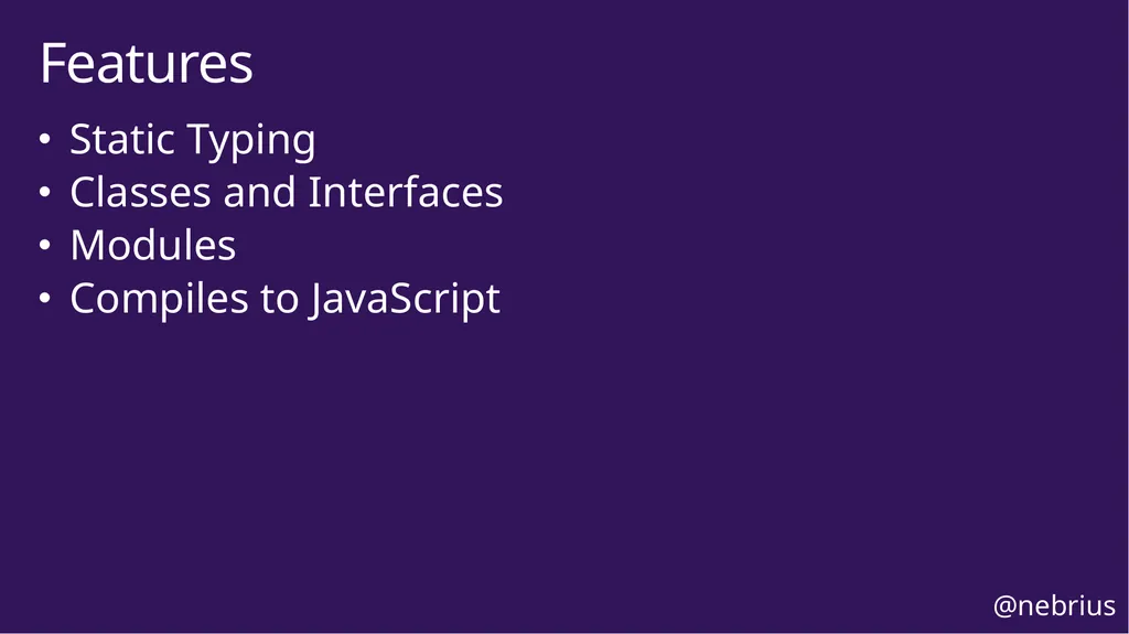 TypeScript in Practice Bryan Hughes, Ph.D. - slide 3 of 34