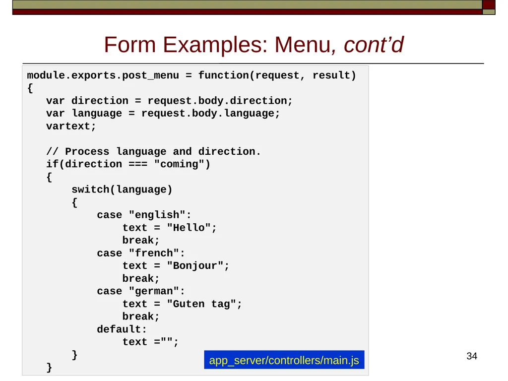 CS/SE 157B Database Management Systems II April 5 - slide 34 of 35
