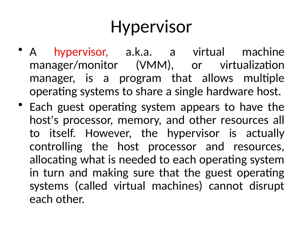 Virtualization and Cloud Computing Definition - slide 4 of 18