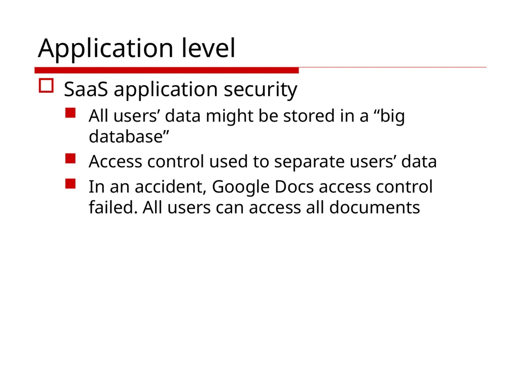 Cloud Computing Cloud Security– infrastructure and - slide 6 of 14