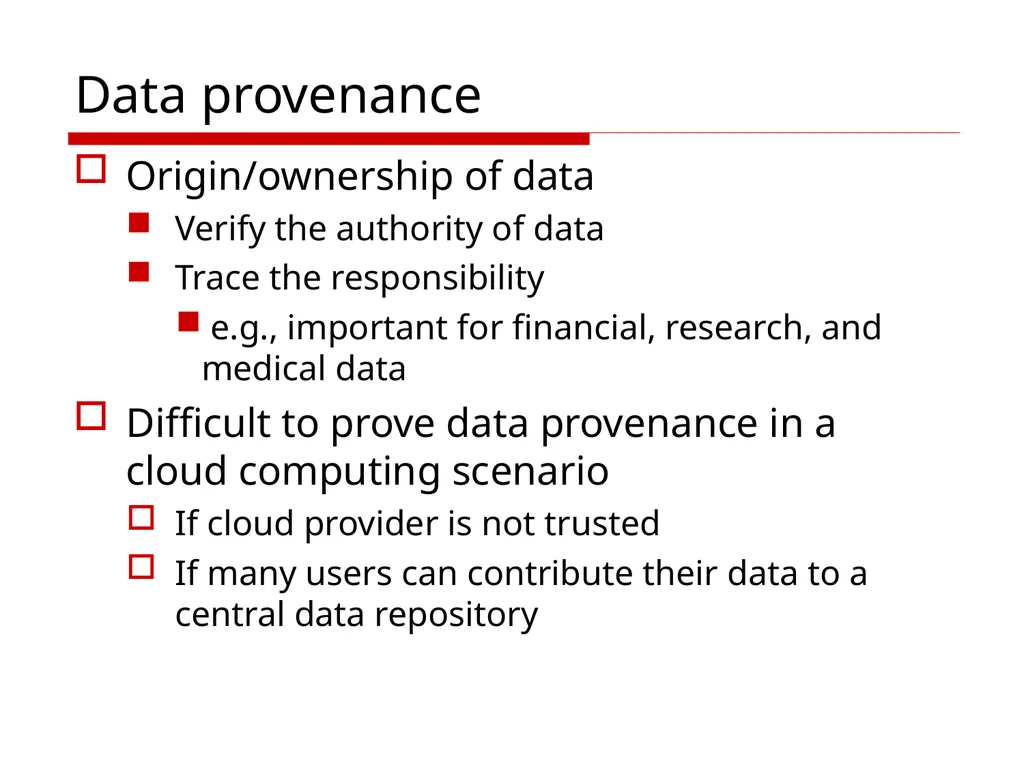 Cloud Computing Cloud Security– infrastructure and - slide 12 of 14