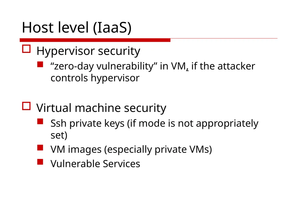 Cloud Computing Cloud Security– infrastructure and - slide 5 of 14