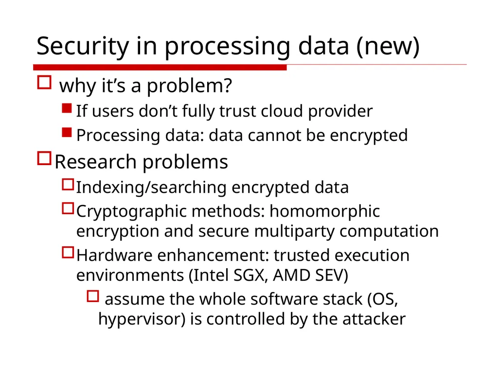 Cloud Computing Cloud Security– infrastructure and - slide 10 of 14