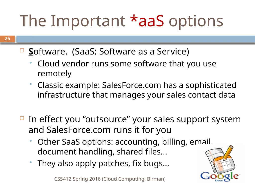 CS5412: Spring 2016 Cloud Computing Ken Birman - slide 25 of 37