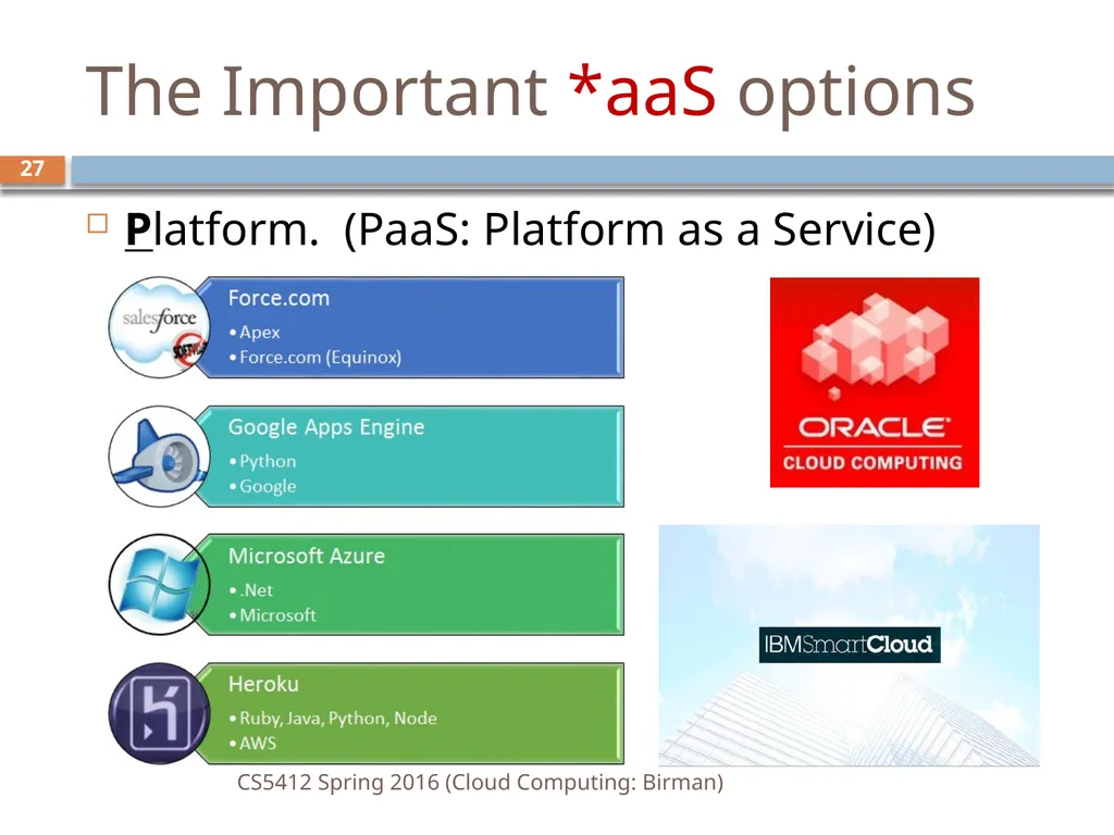 CS5412: Spring 2016 Cloud Computing Ken Birman - slide 27 of 37