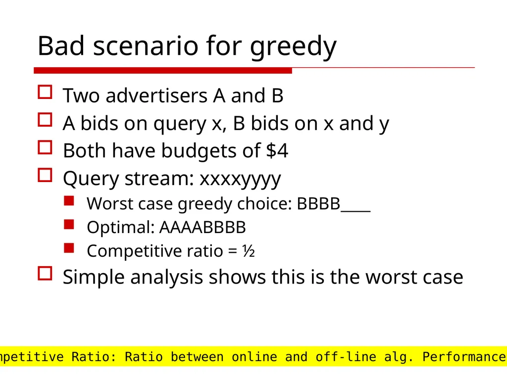Search Advertising These slides are modified from - slide 20 of 28