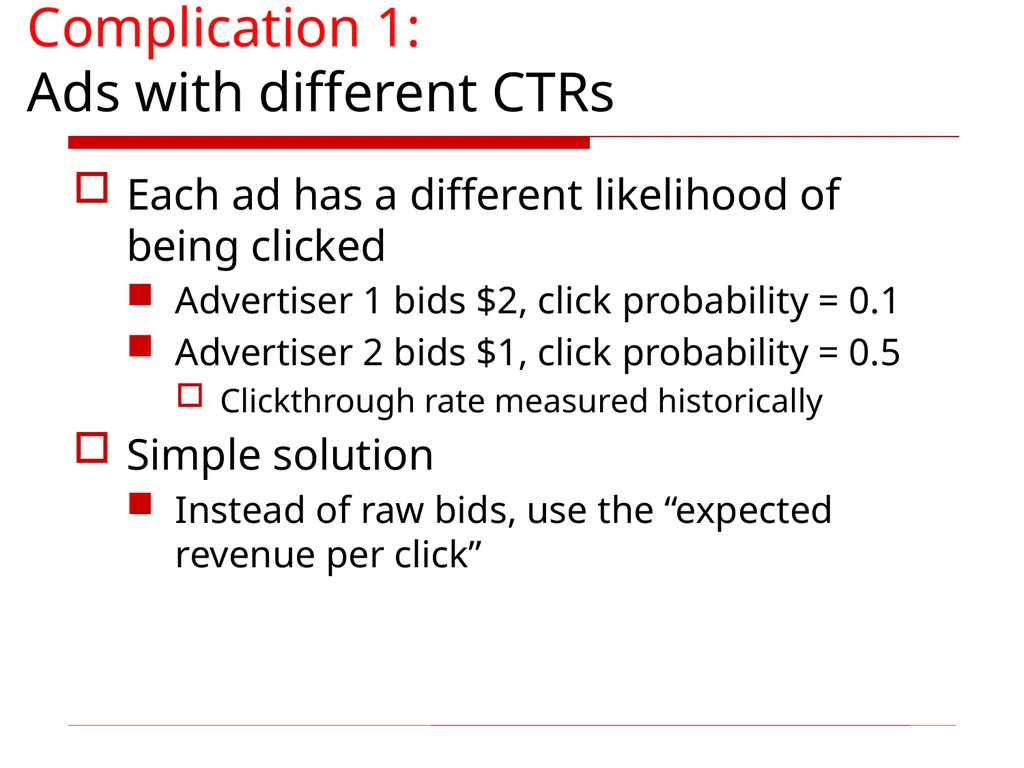 Search Advertising These slides are modified from - slide 12 of 28