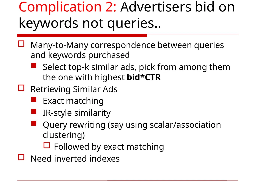 Search Advertising These slides are modified from - slide 15 of 28